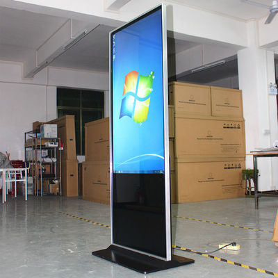 Китай Киоск экрана касания 15 дюймов к 84 дюймов взаимодействующий с приложением алюминиевого сплава поставщик