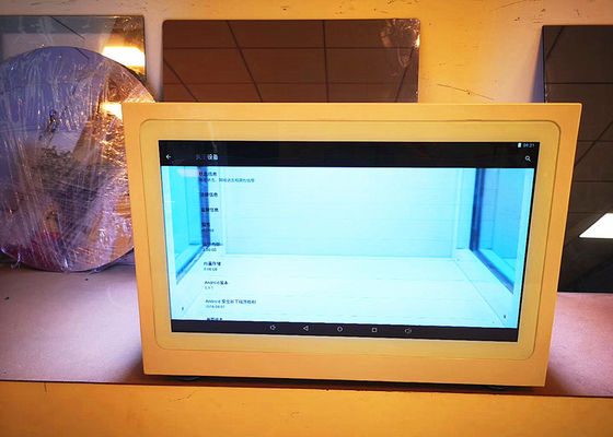 Китай Коробка дисплеев витрины экрана Майстар прозрачная ЛКД с сексуальными изогнутыми краями поставщик