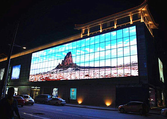 Китай Дисплей СИД торговых центров прозрачный/на открытом воздухе экраны рекламы цифров поставщик