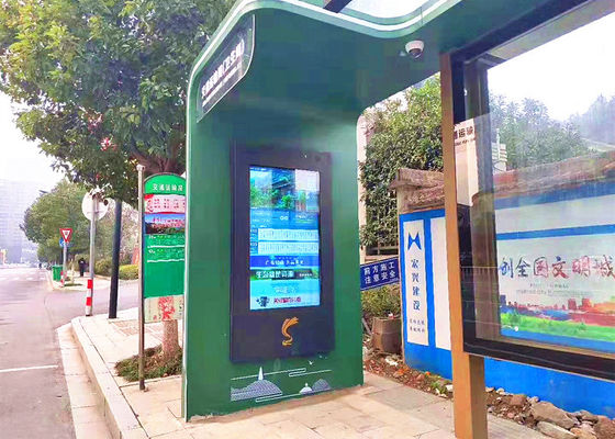 Китай Большой на открытом воздухе Синьяге цифров показывает разрешение 1920*1080 для рекламировать автобусной остановки поставщик