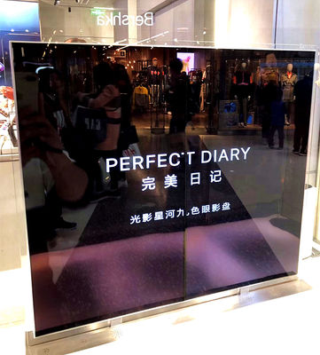 Китай Дисплей высокой яркости прозрачный ОЛЭД для Ниц торгового центра 500 поставщик