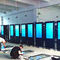Коммерчески стойка пола Синьяге цифров, дисплей монитора Синьяге цифров аэропорта поставщик
