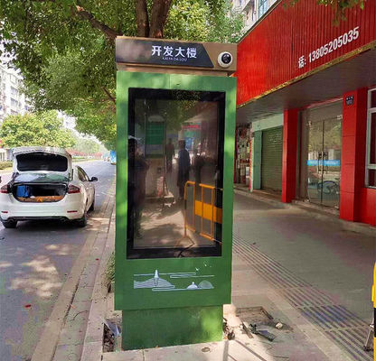 Китай Общественное на открытом воздухе доказательство пыли Синьяге Виндовс цифров андроида для рекламировать автобусной остановки поставщик