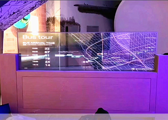 Китай Дисплей ОЛЭД прозрачный стеклянный/экран дисплея конференц-зала света прозрачный поставщик
