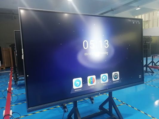 Китай Плоский ультракрасный дисплей киоска экрана касания ТВ Рэй умный 65 дюймов 98 дюймов поставщик